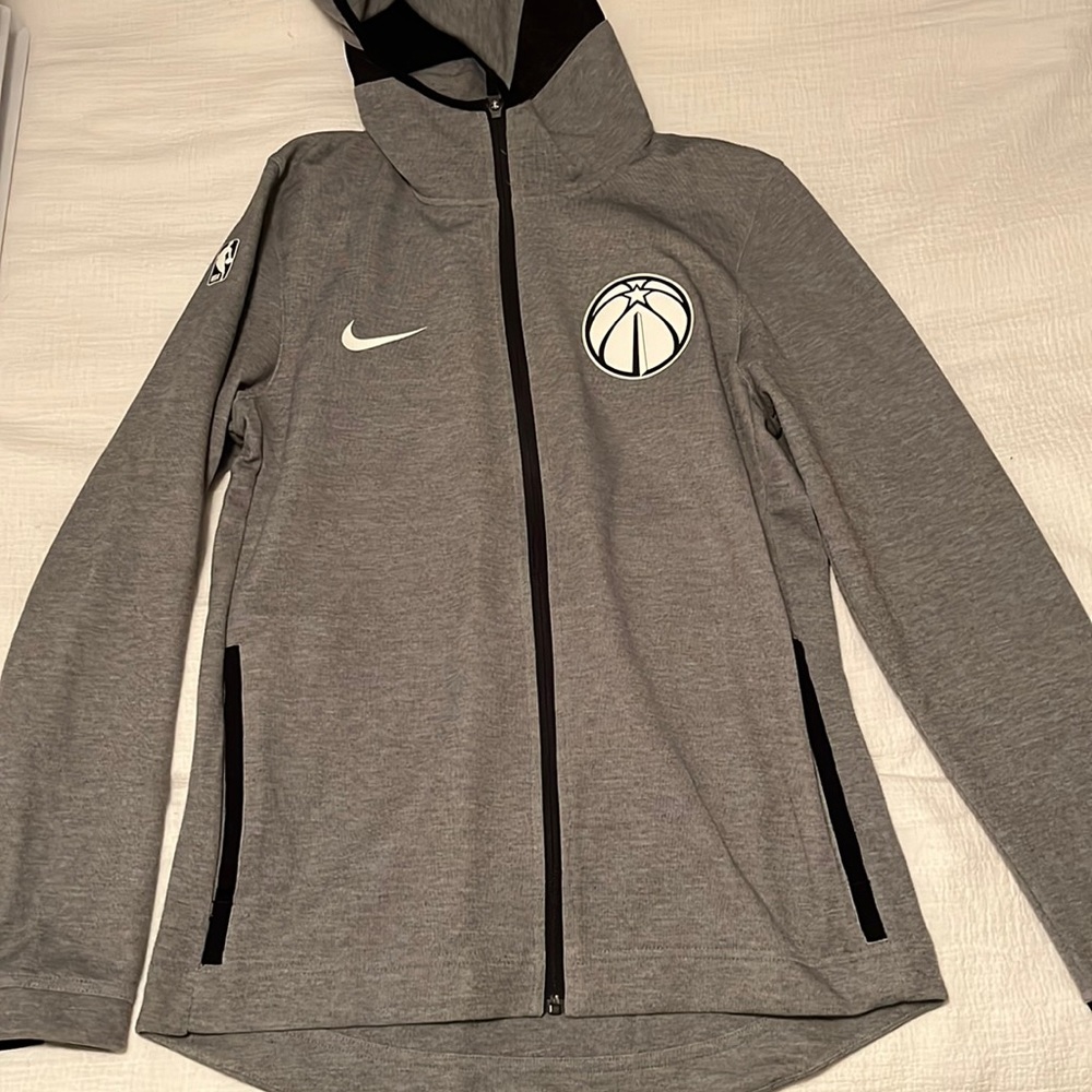 Nike Gray Full-Zip Hoodie Jacket
